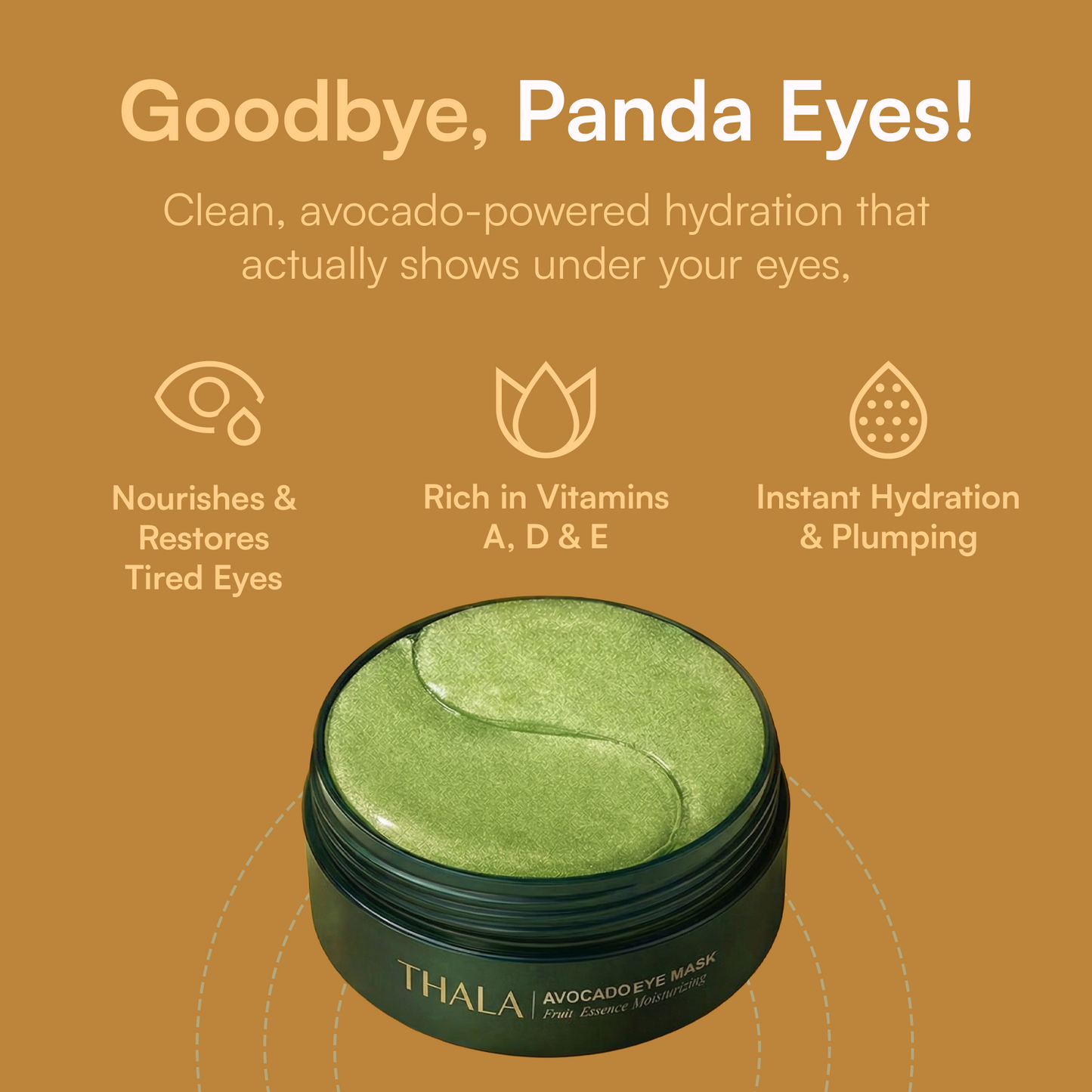 Thala Avocado Eye Mask