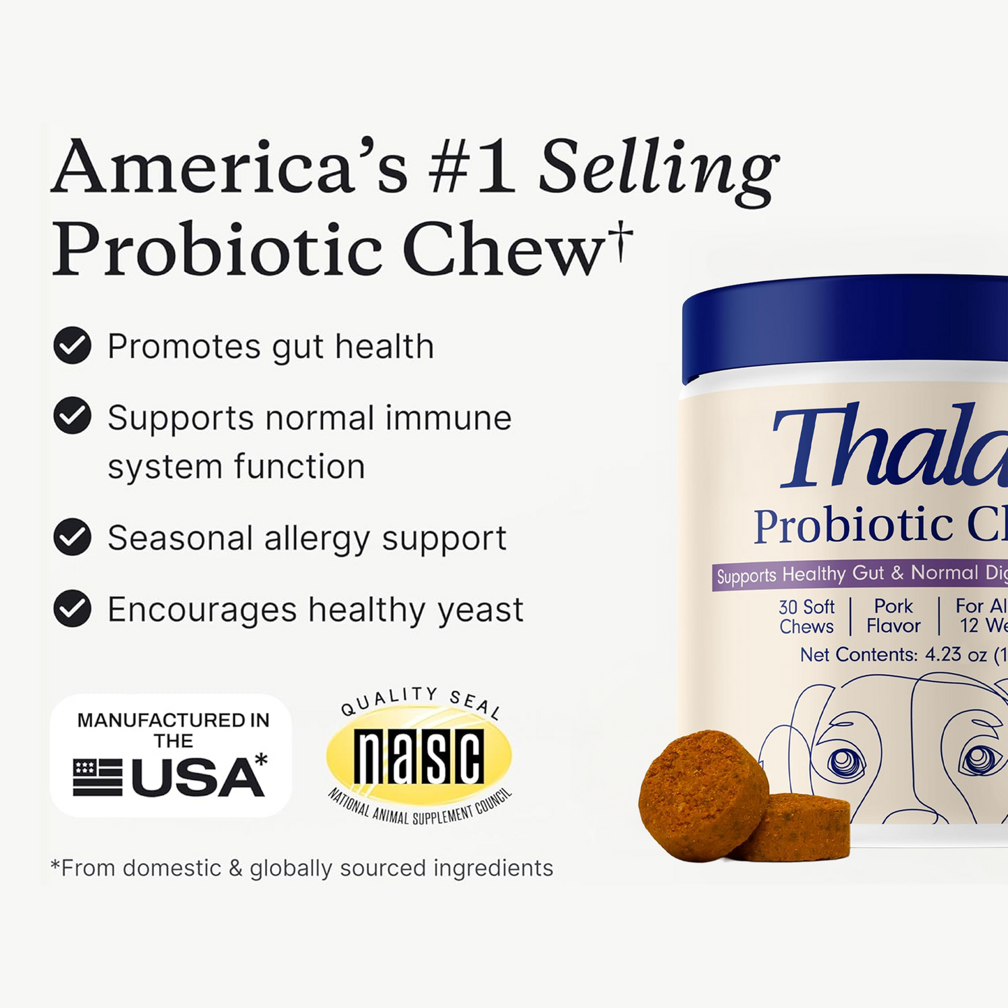 Probiotic Chews for Dogs