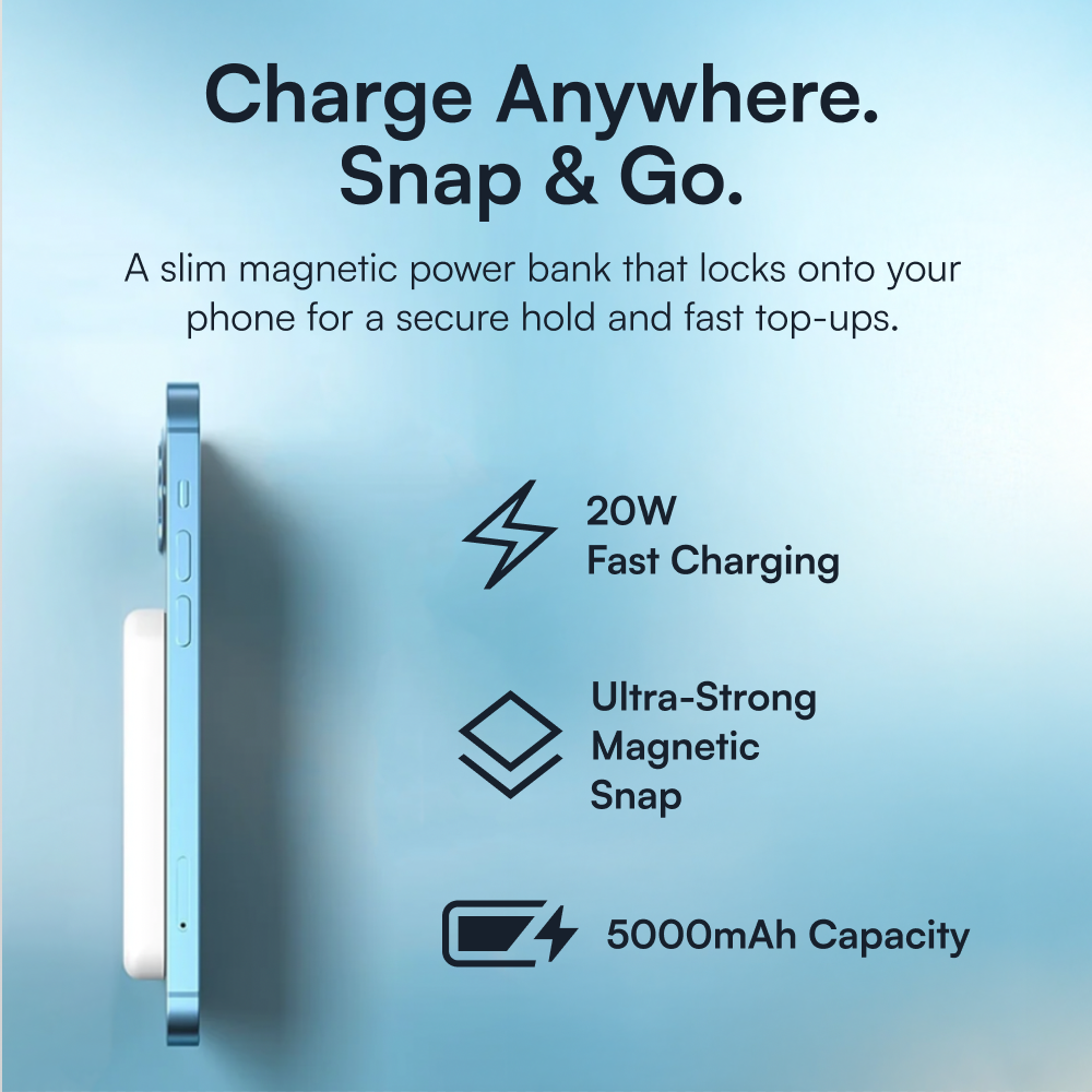 Thala Magnetic Portable Charger