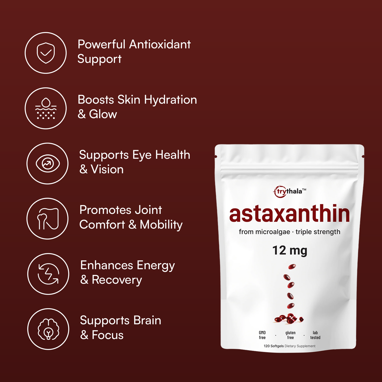 Thala Astaxanthin Softgels